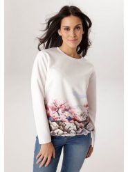 Aniston Bluza w kolorze białym rozmiar: 44. Białe bluzy bez kaptura damskie Aniston. Za 173.99 zł.