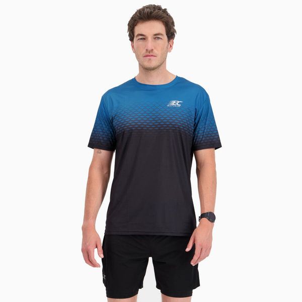 Lekka koszulka męska do biegania HYDRAPRO. Niebieskie t-shirty sportowe męskie BODYCROSS, m, z materiału, bez ramiączek, do biegania. Za 292.99 zł.