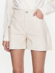 Custommade Szorty skórzane Nava 999418711 Écru Regular Fit. Szorty damskie Custommade, bez wzorów, ze skóry. Za 959.99 zł.