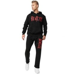 Bluza z kapturem o klasycznym kroju Benlee Stronghurst. Czarne bluzy z kapturem męskie Benlee, m. Za 244.50 zł.