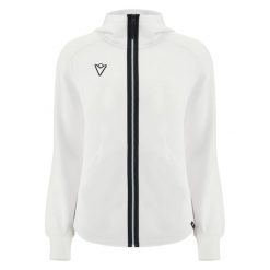 Damska bluza z kapturem full zip Macron Orosei. Białe bluzy z kapturem damskie Macron. Za 456.00 zł.