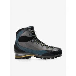 Buty trekkingowe męskie La Sportiva Trango Trk Leather GTX. Szare buty trekkingowe męskie La Sportiva, z materiału, za kostkę, bez zapięcia, trekkingowe. Za 980.99 zł.
