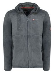 ANAPURNA Kurtka polarowa "Utah" w kolorze szarym rozmiar: 3XL. Czarne kurtki męskie ANAPURNA, xl, z aplikacjami, z polaru, bez kaptura. Za 179.95 zł.