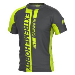 Koszulka biegowa męska z krótkim rękawem EXTREME HOBBY DRAFT. Zielone bielizna termoaktywna męska EXTREME HOBBY, m, bez wzorów, z elastanu. Za 149.00 zł.