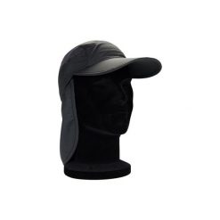 Czapka wędkarska z daszkiem 500. Szare czapki męskie CAPERLAN, bez wzorów, z materiału. Za 39.99 zł.