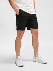 Krótka Hummel TE Flex Mesh. Czarne szorty męskie HUMMEL, s, z meshu, do piłki nożnej. Za 138.50 zł.