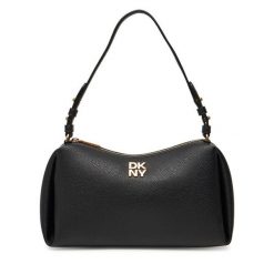 Torebka DKNY. Czarne torebki klasyczne damskie DKNY, bez wzorów, bez dodatków. Za 419.99 zł.