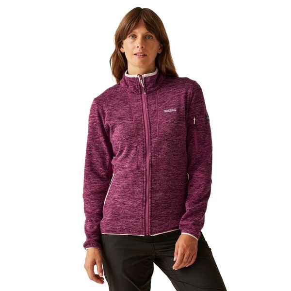 Damska Bluza Polarowa Ralina. Czerwone bluzy z kapturem damskie Regatta, na zimę, l, z dzianiny. Za 100.99 zł.