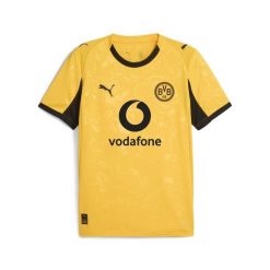 Męska koszulka pucharowa Borussia Dortmund 25/26 PUMA. Czarne t-shirty sportowe męskie Puma, m, bez ramiączek, do biegania. Za 439.00 zł.