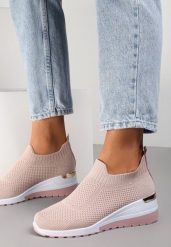 Różowe Buty Sportowe Mellasia. Czerwone buty sportowe na co dzień damskie Renee, z aplikacjami. Za 44.99 zł.