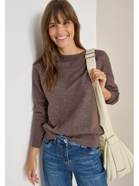 Cecil Sweter w kolorze brązowym rozmiar: XXL. Brązowe swetry klasyczne damskie Cecil, xxl, bez kołnierzyka. Za 91.77 zł.