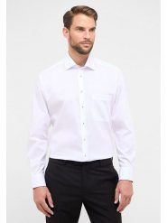 Eterna Koszula - Comfort fit - w kolorze białym rozmiar: 43. Białe koszule męskie Eterna, bez wzorów, z bawełny, bez kołnierzyka, bez ramiączek. Za 104.14 zł.