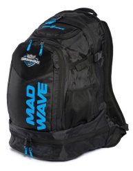 Plecak Mad Wave Lane 32L – Czarny. Czarne plecaki damskie MAD WAVE, bez wzorów, z materiału, sportowe. Za 448.30 zł.