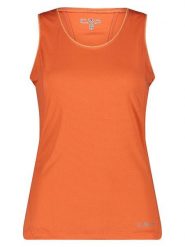 Cmp Top funkcyjny w kolorze pomarańczowym rozmiar: 38. Pomarańczowe topy damskie CMP, bez wzorów, z materiału, bez kołnierzyka. Za 75.34 zł.