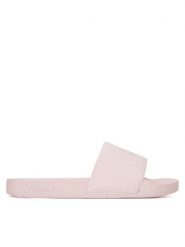Tommy Jeans Klapki Flag Pool Slide Patent EN0EN02901 Różowy. Czerwone klapki damskie Tommy Jeans, bez wzorów, z jeansu, bez obcasa. Za 199.99 zł.