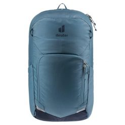 Plecak rowerowy Deuter Bike I 20. Niebieskie plecaki męskie Deuter, bez wzorów, z materiału. Za 433.39 zł.