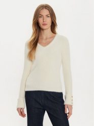 Morgan Sweter 212-MOOVE Écru Regular Fit. Swetry klasyczne damskie Morgan, xl, z syntetyku, bez kołnierzyka. Za 169.99 zł.