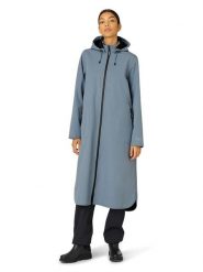 Ilse Jacobsen Płaszcz przeciwdeszczowy w kolorze błękitnym rozmiar: 36. Niebieskie kurtki przeciwdeszczowe damskie Ilse Jacobsen, bez wzorów, sportowe. Za 304.99 zł.