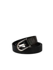 Calvin Klein Jeans Pasek | K60K610586 BDS | Kobieta | Czarny. Czarne paski damskie CALVIN KLEIN, bez wzorów, z jeansu, eleganckie. W wyprzedaży za 189.00 zł.