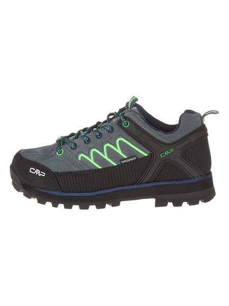 CMP Skórzane buty trekkingowe "Moon Low" w kolorze szaro-czarnym rozmiar: 41. Czarne buty trekkingowe męskie CMP, z materiału, bez zapięcia, outdoorowe. Za 231.68 zł.