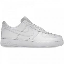 Buty Nike Air Force 1 '07 Fresh M DM0211-100 białe. Białe buty sportowe na co dzień męskie z gumy, bez zapięcia, do koszykówki, nike air force. Za 806.45 zł.