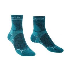 BRIDGEDALE Skarpety damskie LIGHTWEIGHT T2 MERINO SPORT 3/4 teal-S. Niebieskie skarpetki damskie Bridgedale, bez wzorów, z elastanu. Za 61.84 zł.