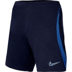 Spodenki męskie treningowe Nike NK DF Strike 22 Short K. Niebieskie szorty męskie Nike, bez kołnierzyka. Za 114.00 zł.