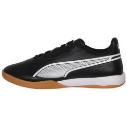Buty piłkarskie męskie Puma King Match IT M. Białe buty fitness męskie Puma, do piłki nożnej. Za 399.99 zł.