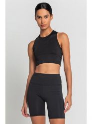 Onamaste Szorty sportowe "Jamie" w kolorze czarnym rozmiar: L/XL. Czarne spodenki sportowe damskie Onamaste, l, z materiału, outdoorowe. Za 90.95 zł.