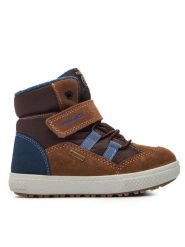 Primigi Kozaki GORE-TEX 4852111 S Brązowy. Brązowe buty zimowe chłopięce Primigi, z gore-texu, bez zapięcia. Za 349.99 zł.