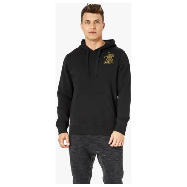 Reebok Bluza Cf Iwc Anvil Pullover , czarny, rozmiar XL. Czarne bluzy z kapturem męskie Reebok, m, z bawełny. W wyprzedaży za 169.99 zł.