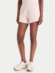 Guess Szorty sportowe V6GD14 K3090 Różowy Regular Fit. Czerwone spodenki sportowe damskie Guess, s, z syntetyku. Za 219.99 zł.