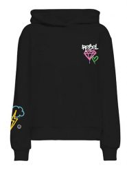 ONLY Bluza w kolorze czarnym rozmiar: S. Czarne bluzy z kapturem damskie Only, s. Za 105.38 zł.