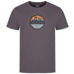 T-shirt męski Loap Altair szary. Szare t-shirty męskie Scarpa, m, bez wzorów, z bawełny, bez kołnierzyka. Za 59.32 zł.