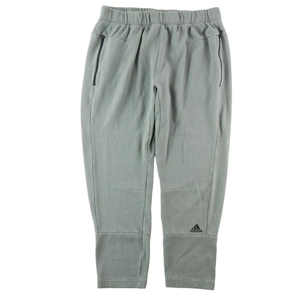 Second life - Adidas spodnie dresowe męskie - Stan bardzo dobry. Szare spodnie sportowe męskie Adidas, z dresówki. Za 106.46 zł.