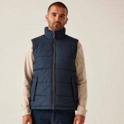 Kurtka puchowa bez rękawów Regatta Altoona Insulated. Niebieskie kurtki damskie Regatta, bez wzorów, z puchu, sportowe, bez kaptura. W wyprzedaży za 309.99 zł.