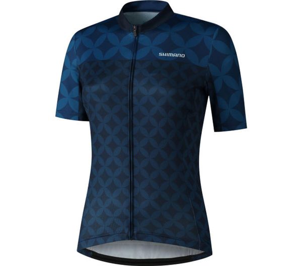Damska koszulka z krótkim rękawem MIZUKI, granatowy. Niebieskie bluzki sportowe damskie SHIMANO, xl, bez wzorów, z elastanu, bez ramiączek. Za 349.90 zł.