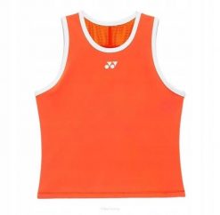 Top tenisowy Yonex Ladies Practice. Brązowe topy sportowe damskie YONEX, s, bez wzorów, z materiału, bez ramiączek. Za 214.99 zł.