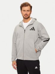 Adidas Bluza Z.N.E. JF2450 Szary Regular Fit. Szare bluzy bez kaptura męskie Adidas, m, z bawełny. Za 479.99 zł.
