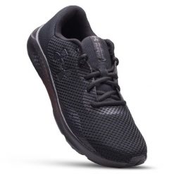 Buty do biegania męskie Under Armour Charged Pursuit 3. Czarne obuwie do biegania damskie Under Armour. Za 245.70 zł.