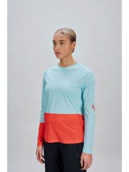 POC Koszulka funkcyjna "Motion Air" w kolorze błękitno-czerwonym rozmiar: M. Czerwone topy sportowe damskie POC, m, bez wzorów, z materiału, bez ramiączek. Za 244.95 zł.