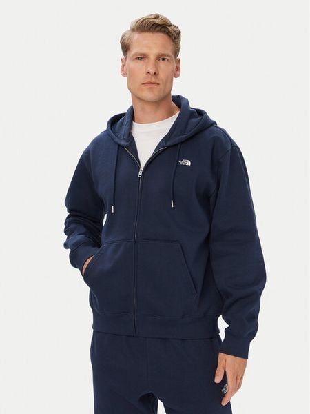 The North Face Bluza Tnf Essential Simple Dome Rlx NF0A8FDE Granatowy Relaxed Fit. Niebieskie bluzy bez kaptura męskie The North Face, m, z syntetyku. Za 399.99 zł.