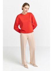 Rich & Royal Bluza w kolorze czerwonym rozmiar: M. Czerwone bluzy bez kaptura damskie Rich & Royal, m, z bawełny. Za 193.70 zł.