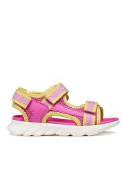 Geox Sandały J Sandal Airadyum Gi J55MTA 01454 C8063 S Różowy. Czerwone sandały dziewczęce Geox, z materiału, bez zapięcia. Za 249.99 zł.