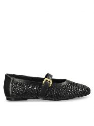 Gant Baleriny 30511858 Czarny. Czarne baleriny damskie Gant, bez wzorów, ze skóry, bez obcasa. Za 489.99 zł.