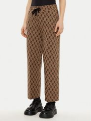 JOOP! Spodnie materiałowe 30044787 Brązowy Regular Fit. Brązowe spodnie materiałowe damskie Joop!, bez wzorów, z bawełny. Za 379.99 zł.
