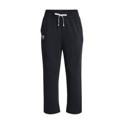 Spodnie sportowe damskie Under Armour 1377000001. Czarne spodnie dresowe damskie Under Armour, s, z dresówki, trekkingowe. Za 357.00 zł.