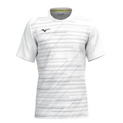 Koszulka Mizuno Team Chiba. Białe t-shirty sportowe męskie Mizuno, bez ramiączek, do piłki nożnej. Za 172.50 zł.