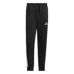 Spodnie dresowe adidas Essentials Three Stripes. Białe spodnie dresowe męskie Adidas, bez wzorów, z dresówki. Za 278.50 zł.