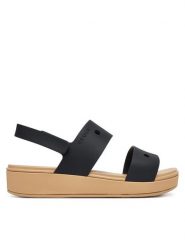 Crocs Sandały Brooklyn 212708 Czarny. Czarne sandały dziewczęce Crocs, z tworzywa sztucznego, bez zapięcia. Za 169.99 zł.